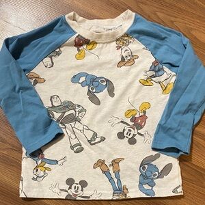 ✨8/$10.  Disney. Long Sleeve Shirt. 4T